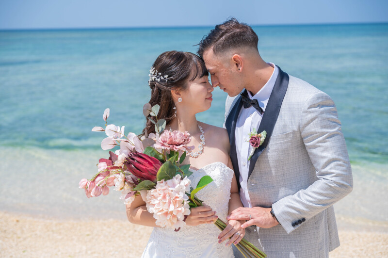 額を寄せて、想いを重ねて