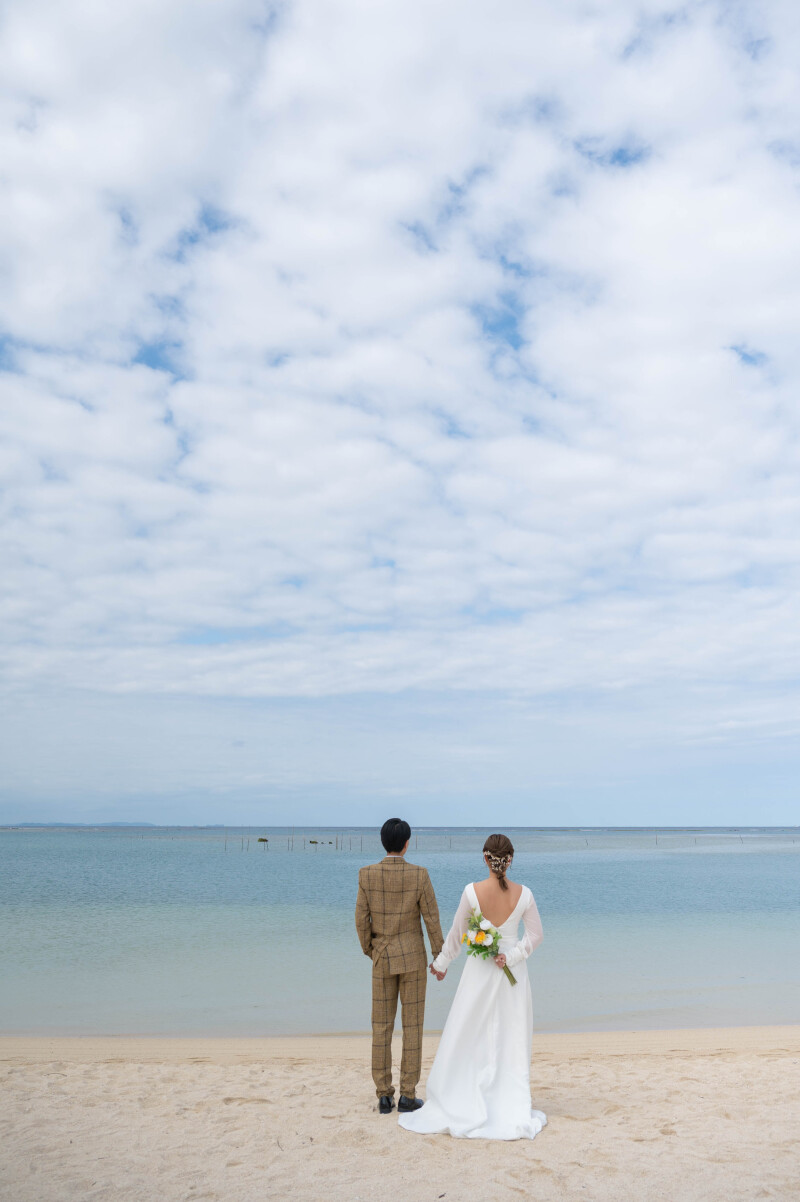 海と空に包まれる、はじまりの一歩