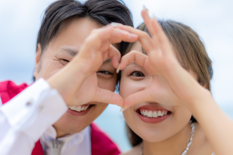 笑顔が咲く沖縄フォトウェディング