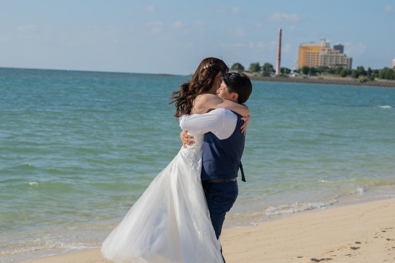 思わずギュッと抱きしめて