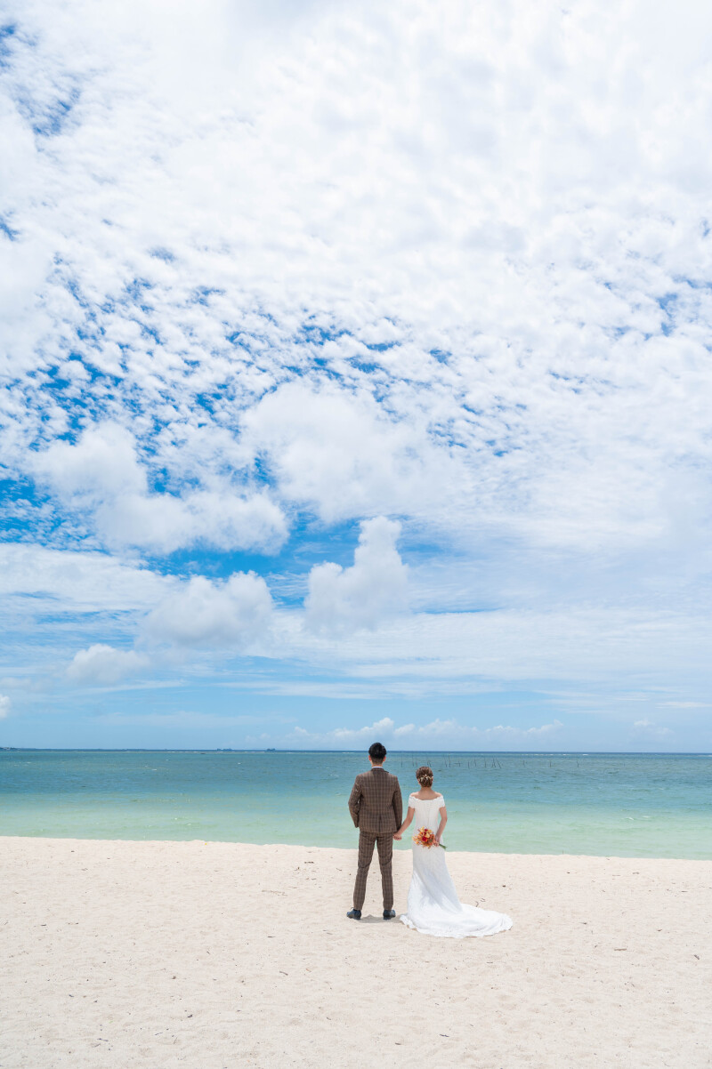 空と海に包まれて