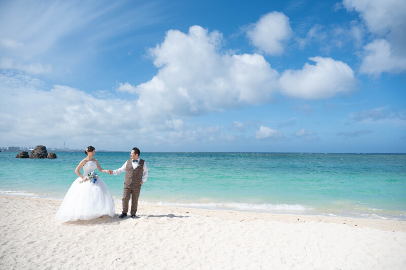 広がる海景色とふたりの距離感
