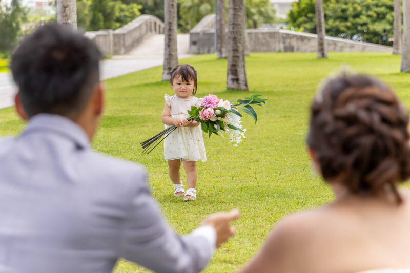 小さなブーケガール