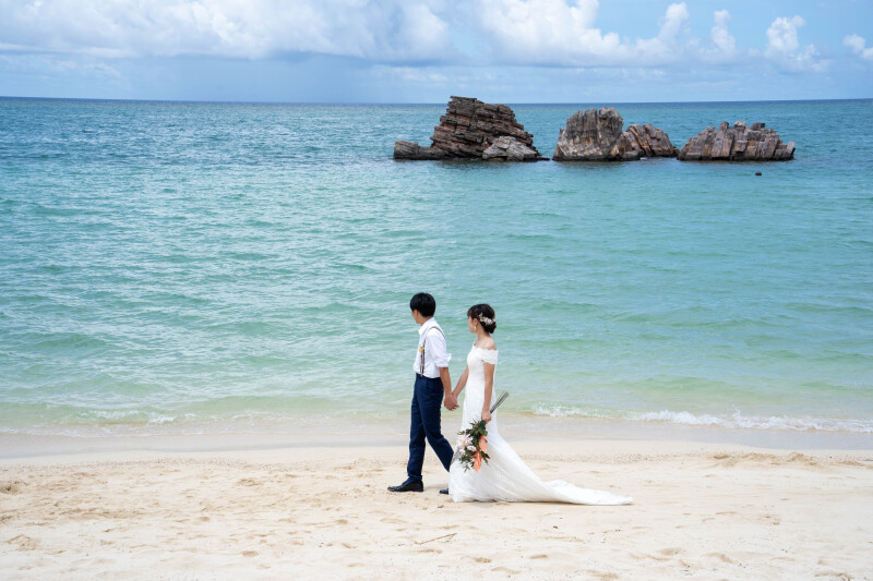 景色を楽しみながら