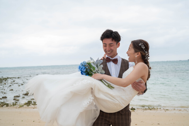 素顔のままで楽しむ、リゾートフォトウェディング