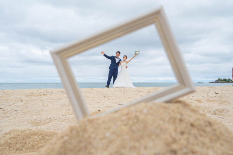 フレーム越しの「おめでとう」