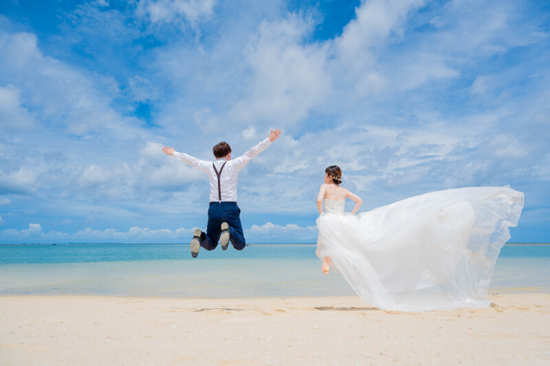 思いきりジャンプ