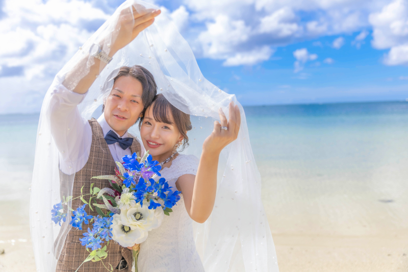 ベールの下で寄り添う時間