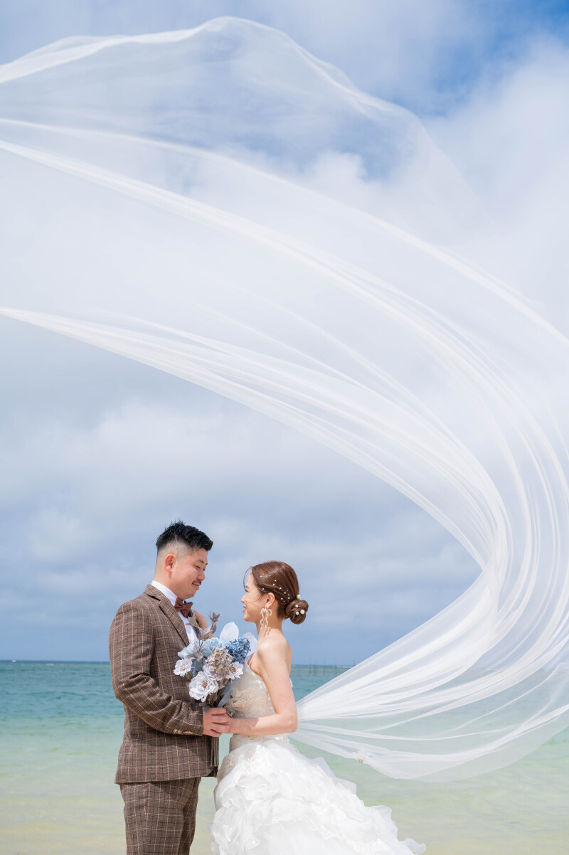 風を味方にしたベールショット