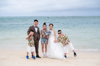 海辺のフォトウエディングストーリー