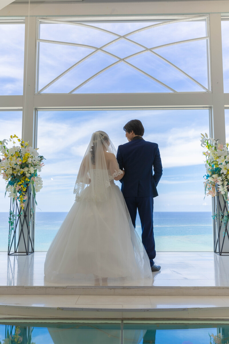 チャペルから望む青の世界