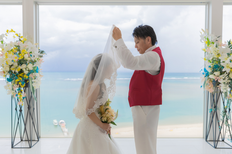 ベールを上げる神聖な時間