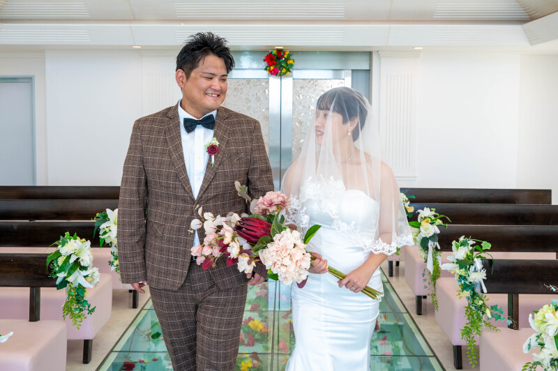 チャペルで迎える特別な瞬間