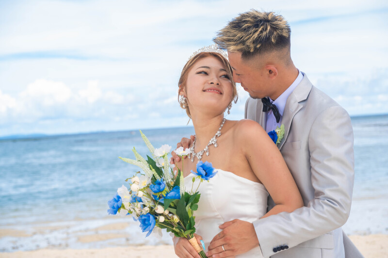 肩を寄せる、安心感