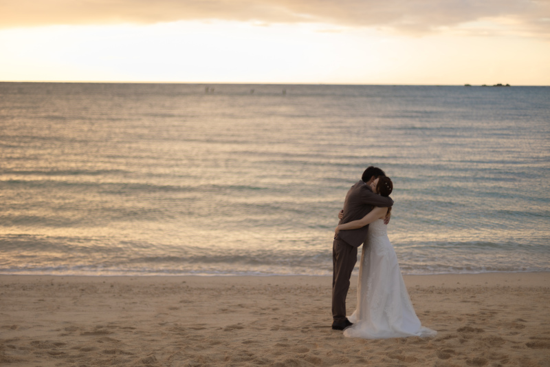 抱きしめ合う、永遠の誓い