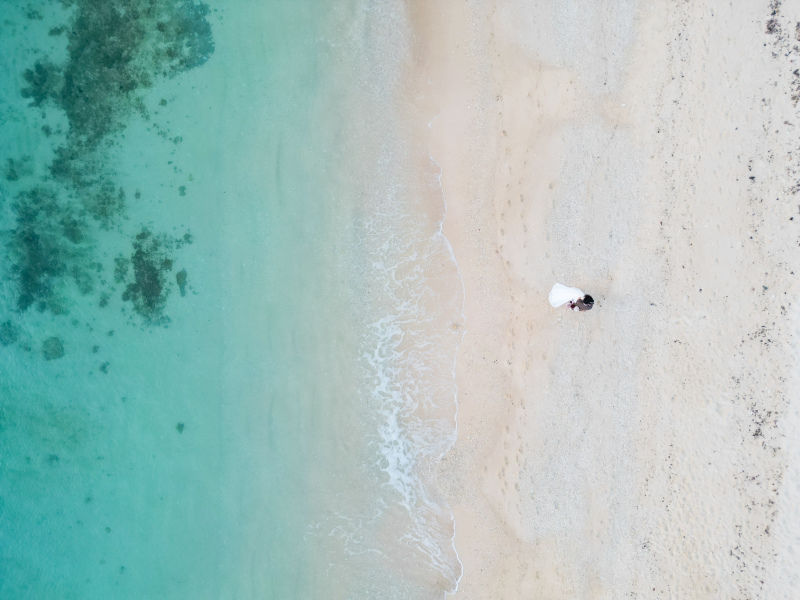 空と海が出会う場所で