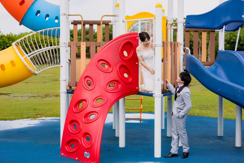 笑顔のワンシーン