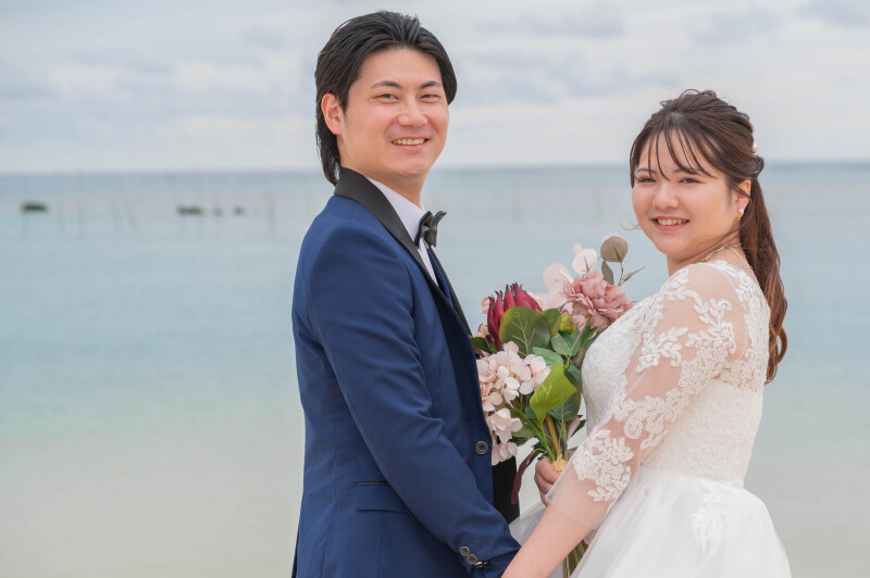 振り返る笑顔のリンク