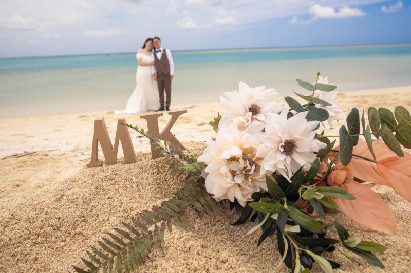 イニシャル小物で遊び心を