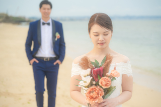 エモいウェディングフォト