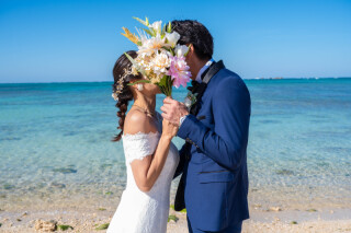 海と空に包まれて