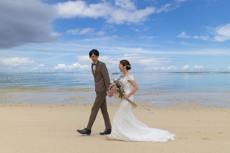 砂浜をゆっくり歩く時間