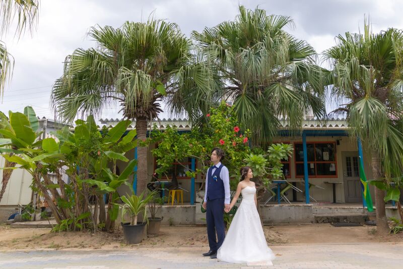 南国の緑に包まれて