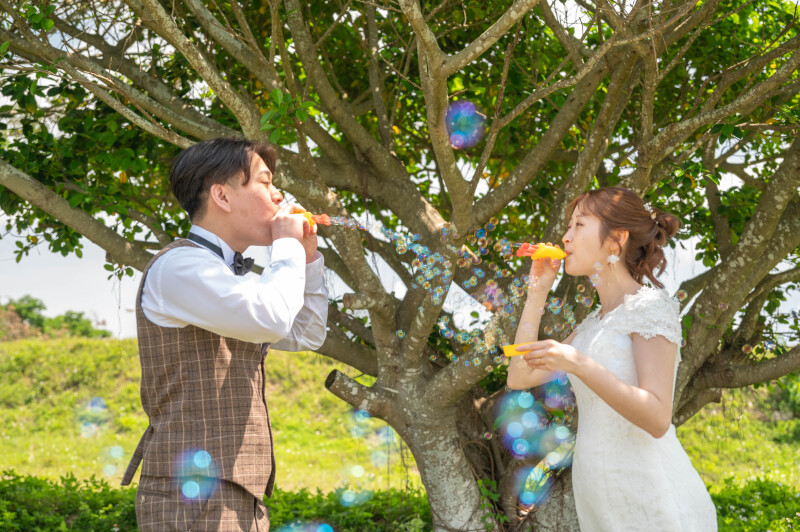 木陰でひと休み