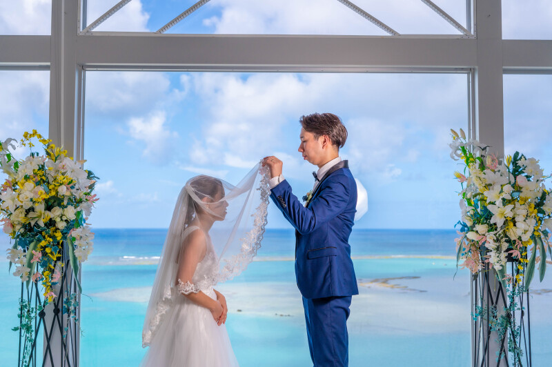 ベールアップの瞬間