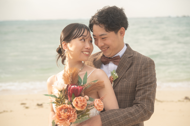 近い距離で交わす、やわらかな視線