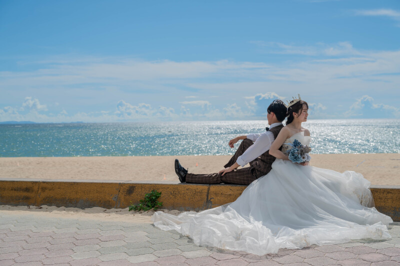 海を眺めて、ひと休み