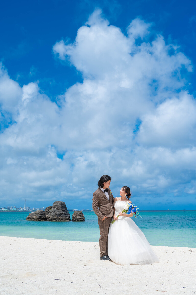 空と海と、視線が交わる瞬間