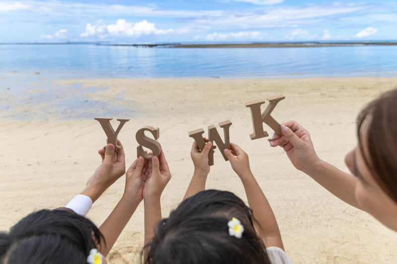 家族みんなでつくる文字