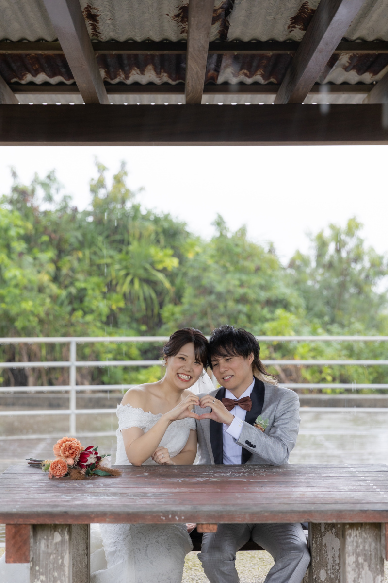 雨音に包まれて、ふたりで描くハート