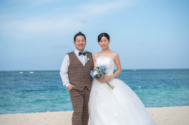 海と空に包まれる、はじまりの一枚