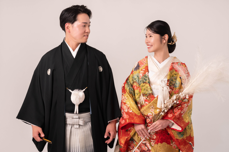 和の装いで始まる、ふたりの物語