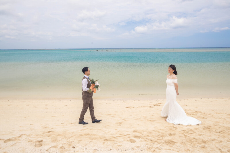 海辺で迎えるファーストミート