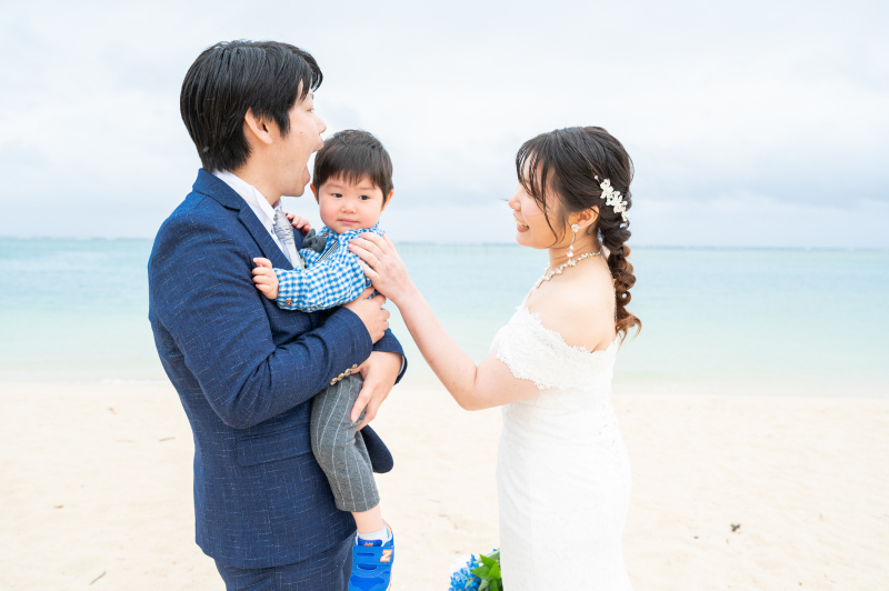 抱き上げられる安心感