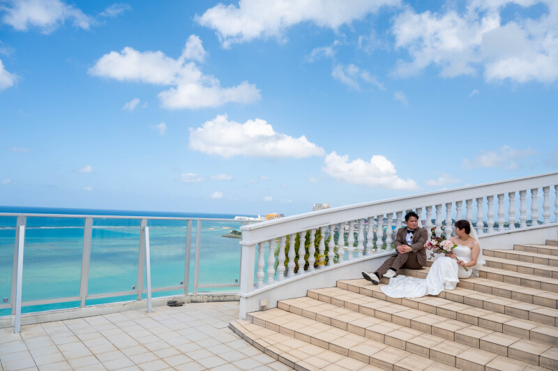 テラスで語らう時間