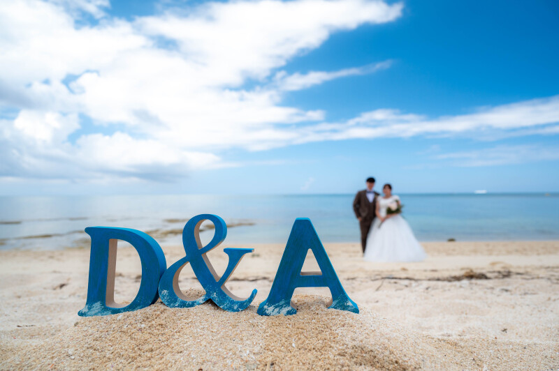 イニシャルフォトで遊び心を