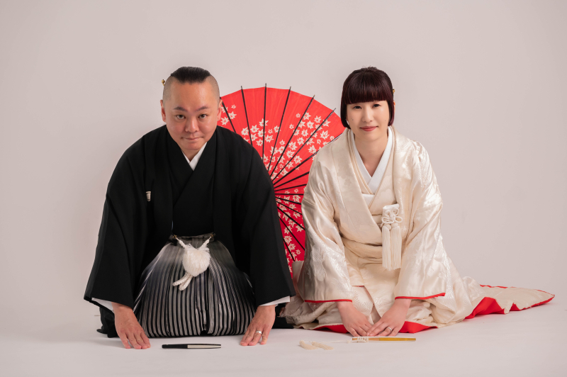 正座で残す、節目の一枚