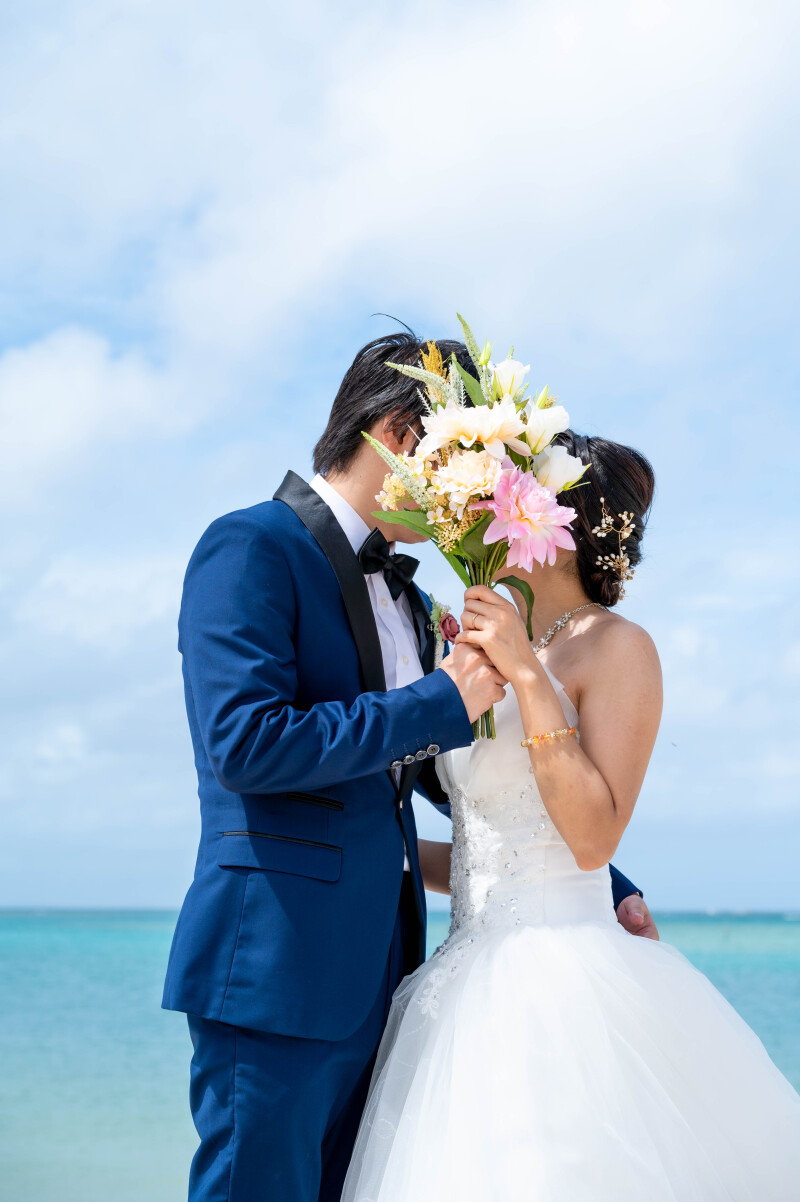 ブーケを使って