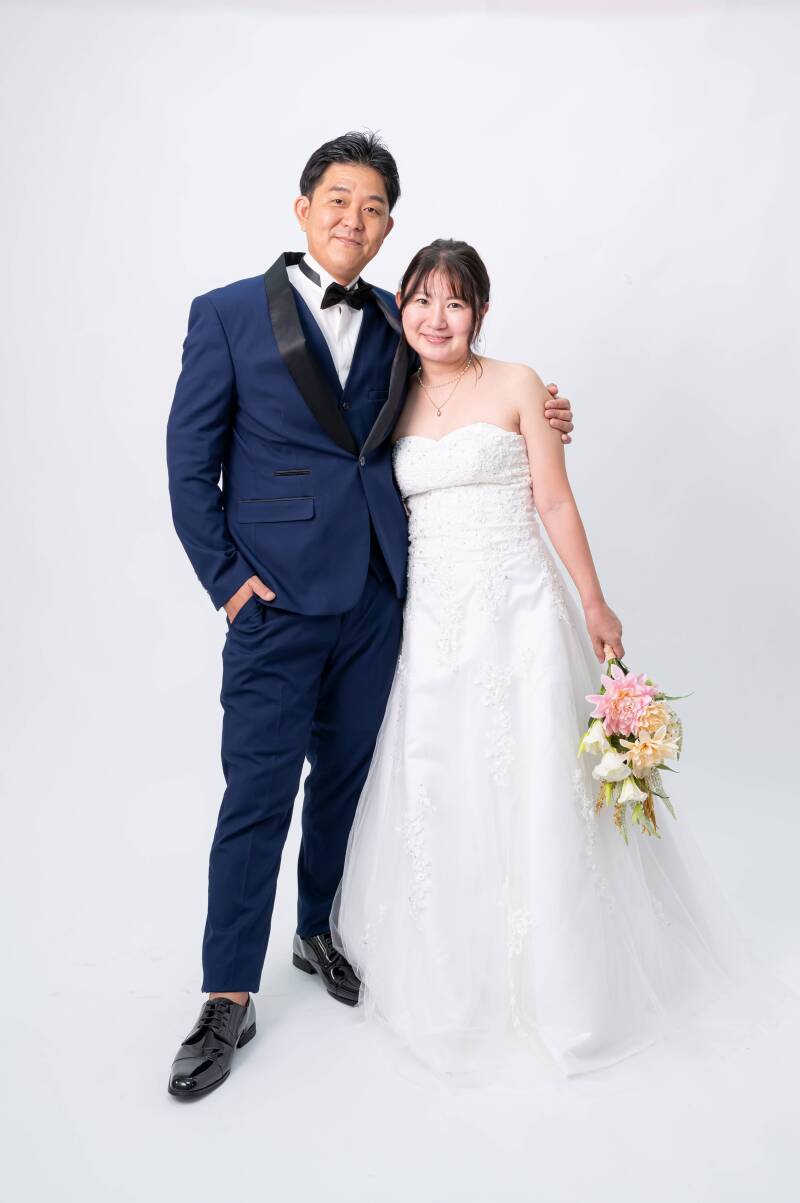 沖縄ウェディングフォト 北谷店_スタジオで撮影できる