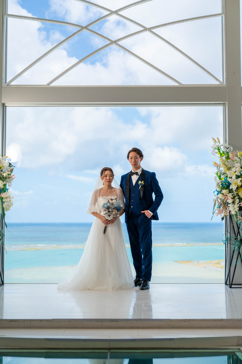 沖縄ウェディングフォト 北谷店_チャペルで撮影できる