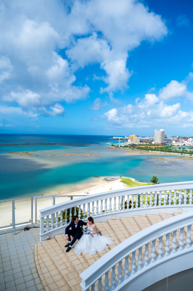 沖縄ウェディングフォト 北谷店_チャペルで撮影できる