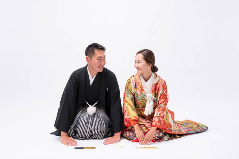 沖縄ウェディングフォト 北谷店_スタジオで撮影できる