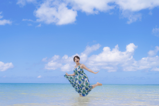 沖縄ウェディングフォト　北谷店_ご家族で素敵に撮影