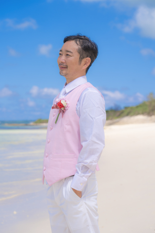 沖縄ウェディングフォト　北谷店_ご家族で素敵に撮影