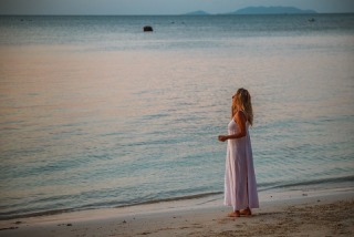 私服での撮影ビーチ  40カット