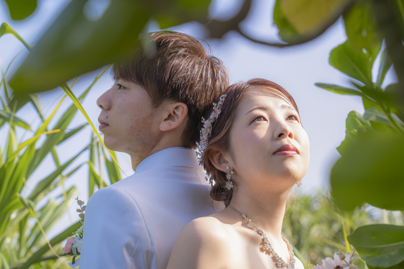 沖縄ウェディングフォト 北谷店_ウエディングドレスが豊富